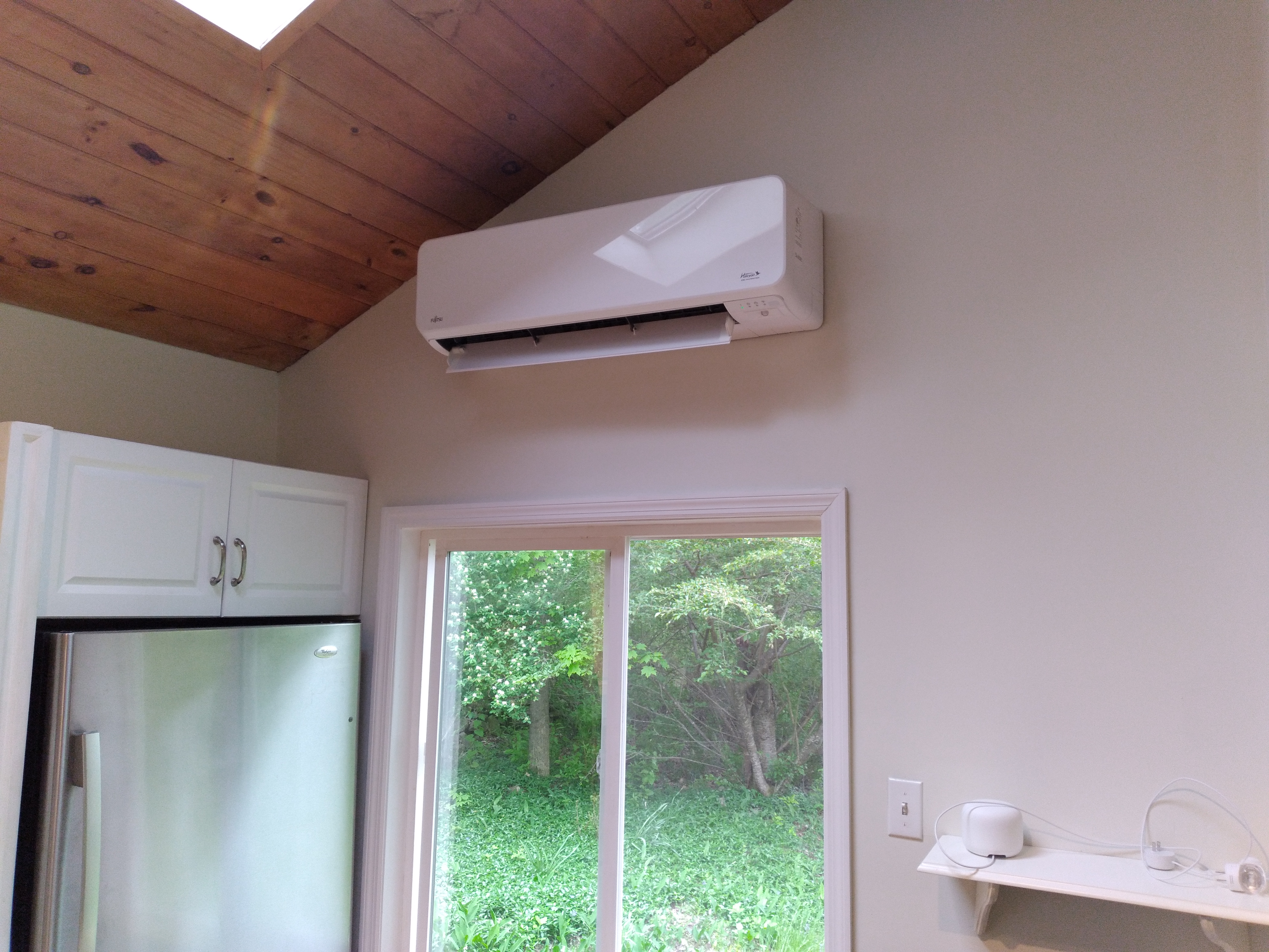 Gas to heat pump conversion
